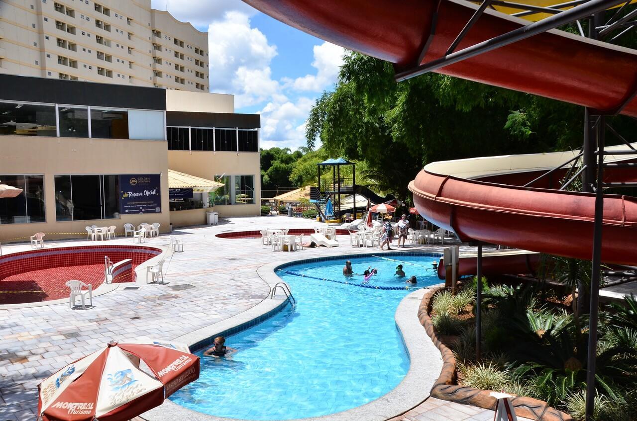 Apartamento Golden Dolphin Grand Caldas Novas Eksteriør billede