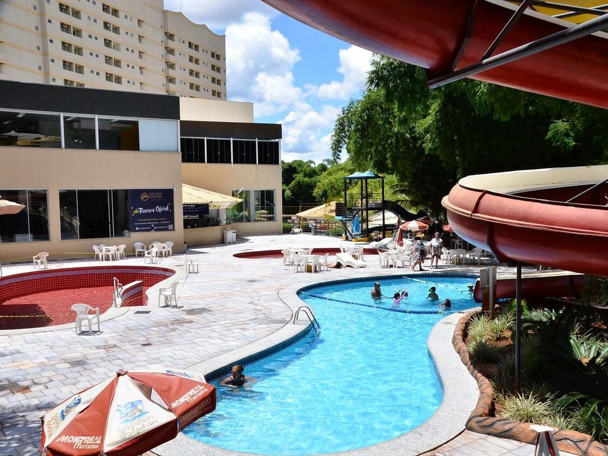 Apartamento Golden Dolphin Grand Caldas Novas Eksteriør billede